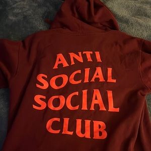 Anti social social club hoodie
